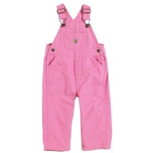 New Carhartt Infant Pink Bib Overalls 3 mo with tags